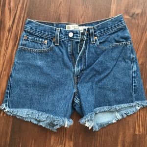 Vintage Levi jean shorts